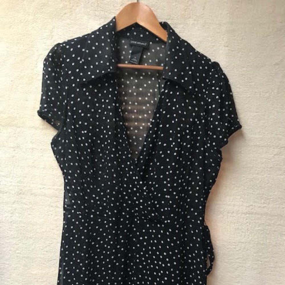 Lane Bryant Poke Dot